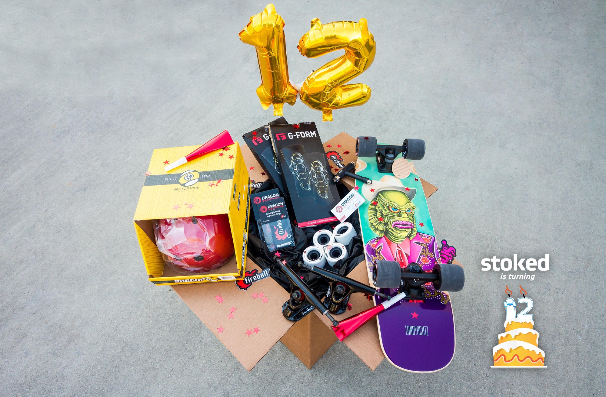 Stoked x Fireball & Friends 12th Birthday Giveaway!