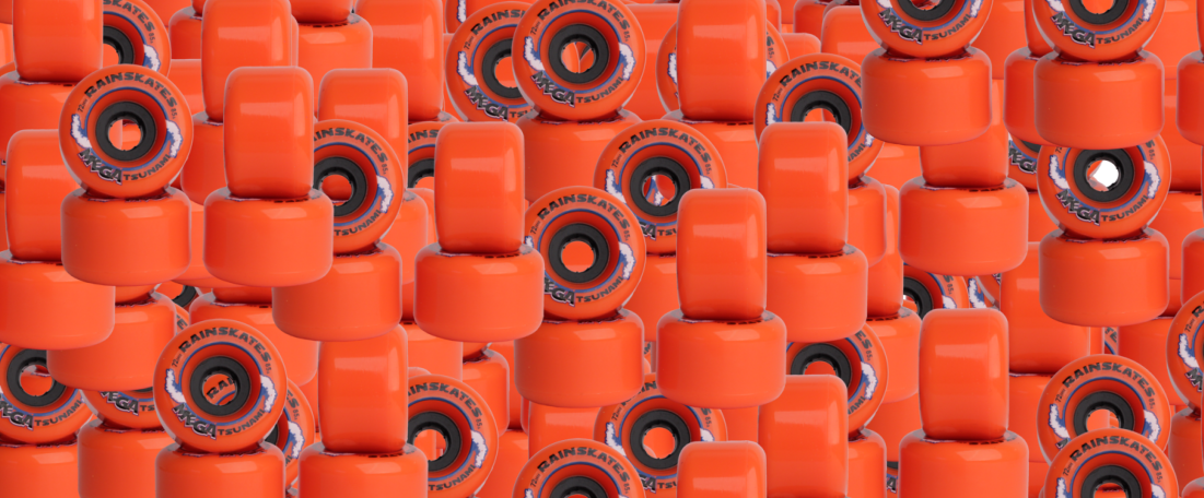Product Thrash: Rainskates Mega Tsunamis Skateboard Wheels