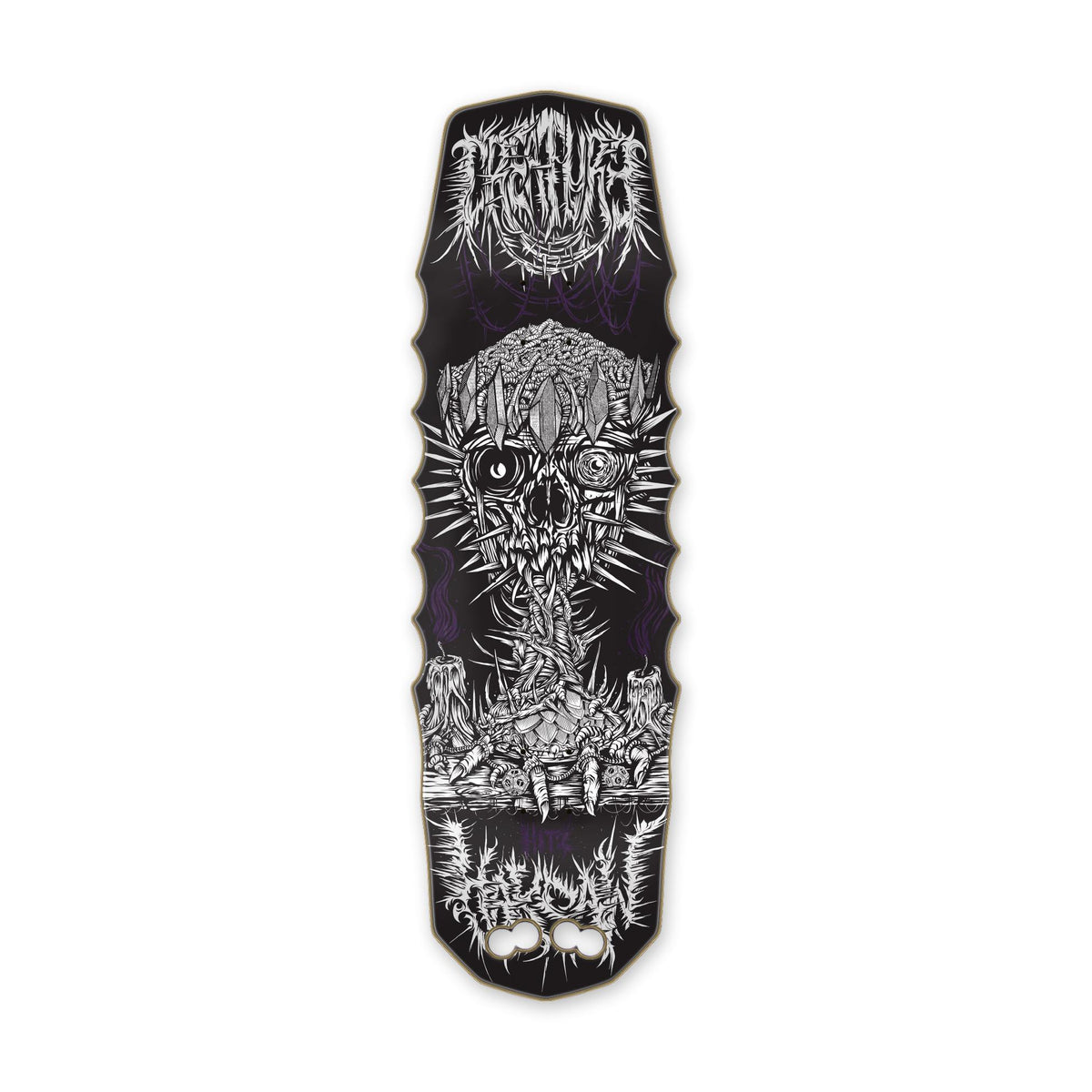 Creature Hitz Haksaw Grande, 9.5" x 32.5", Deck Only