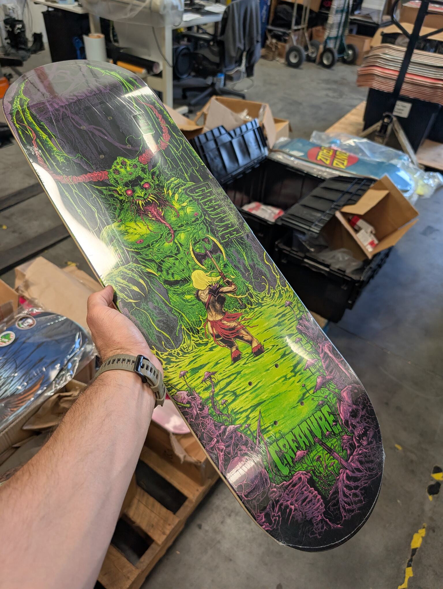 Creature Russell Swamp, 8.6" x 31.95", Deck Only