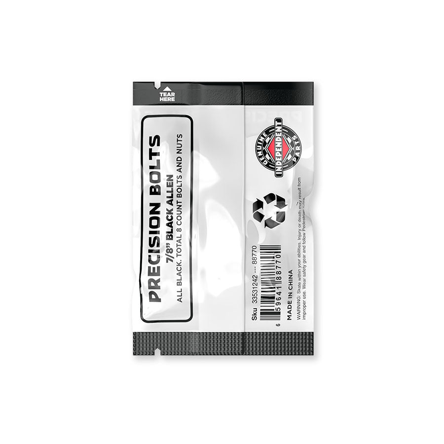 Independent Hardware, Allen, Black/Black, 7/8"