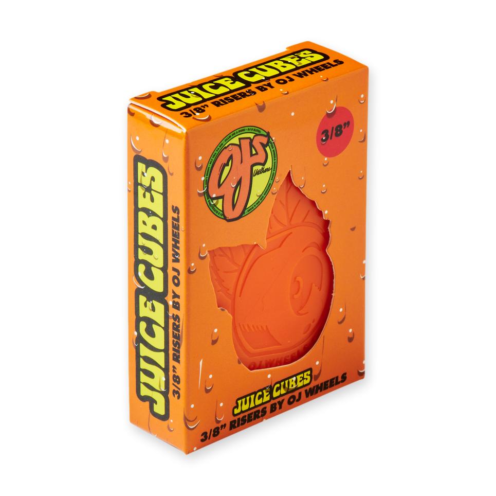 OJ Wheels Juice Cubes Risers, Orange, 3/8"