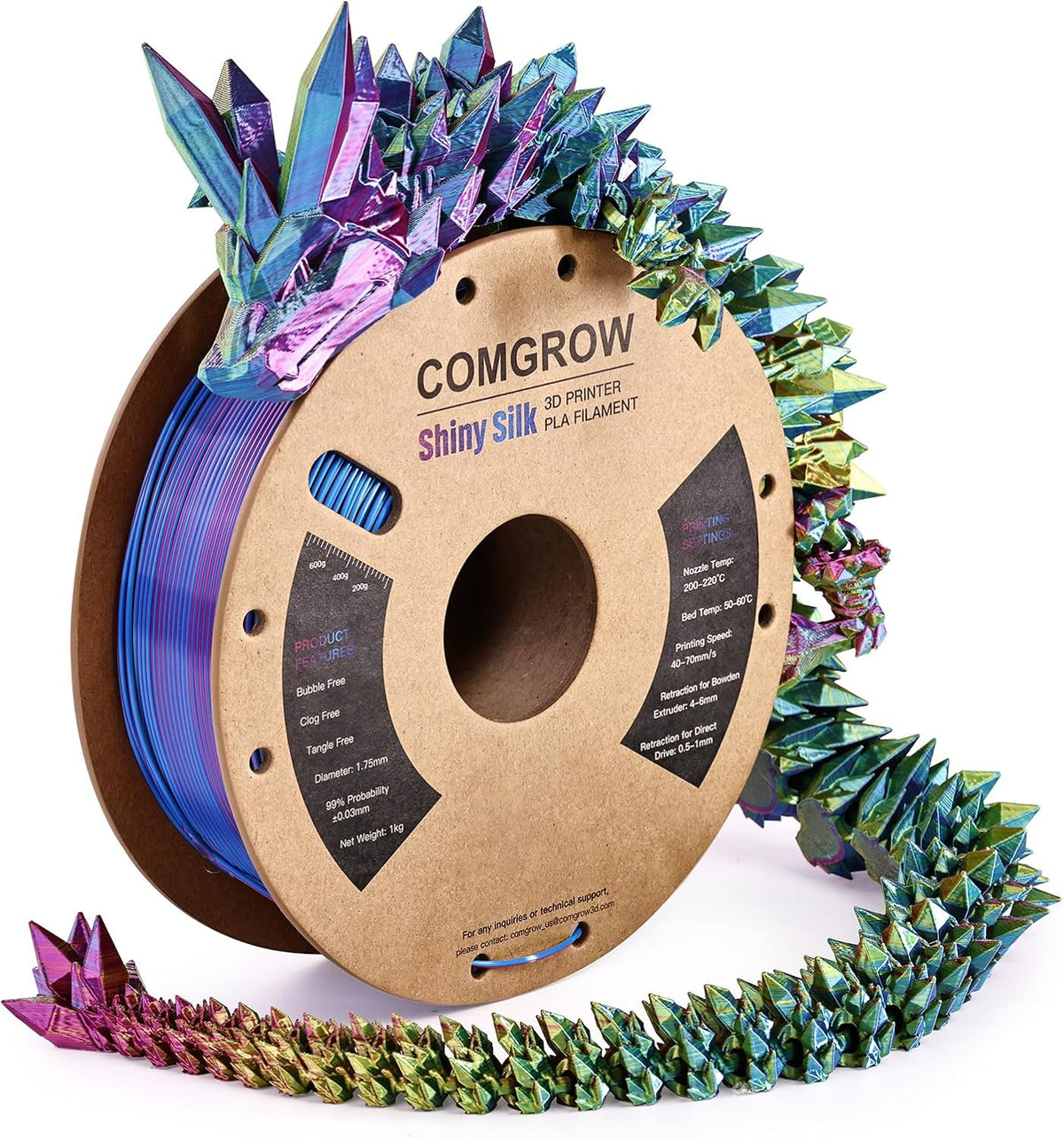 Loaded Fathom Tail Nub, 3D Printed to Your Spec