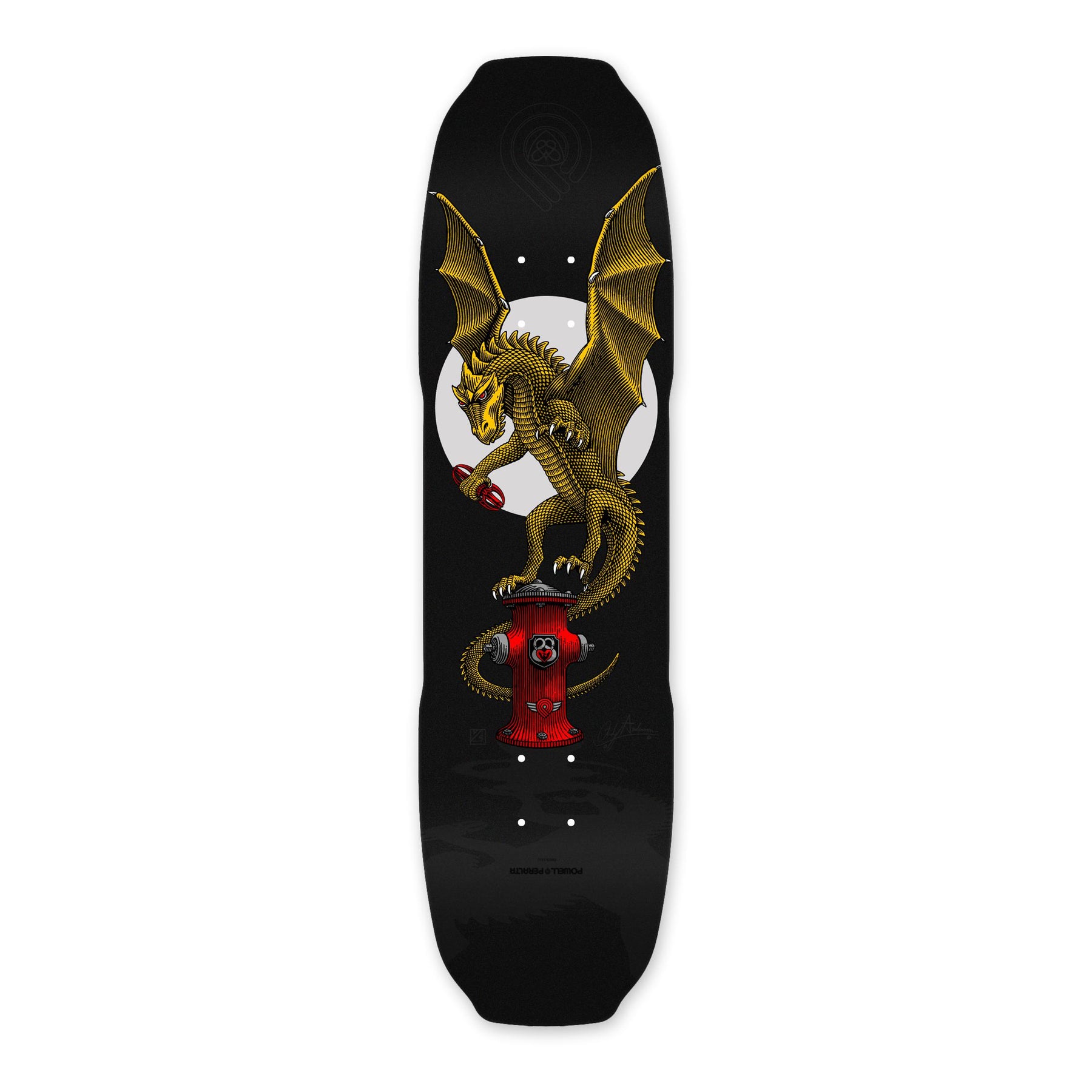 Powell-Peralta Andy Anderson Hydrant Vajra Maple Skateboard Deck, Shape 302, 8.4"