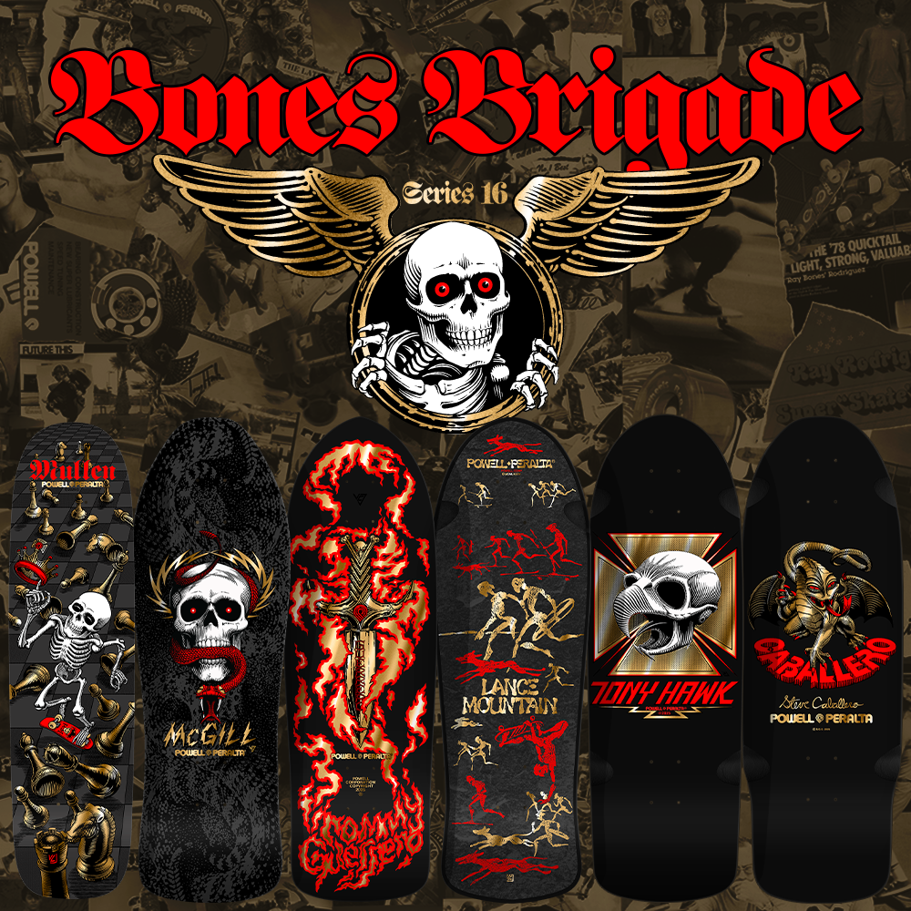 Powell-Peralta Re-Issue Limited Skateboard Decks, Series 16, Mike McGill