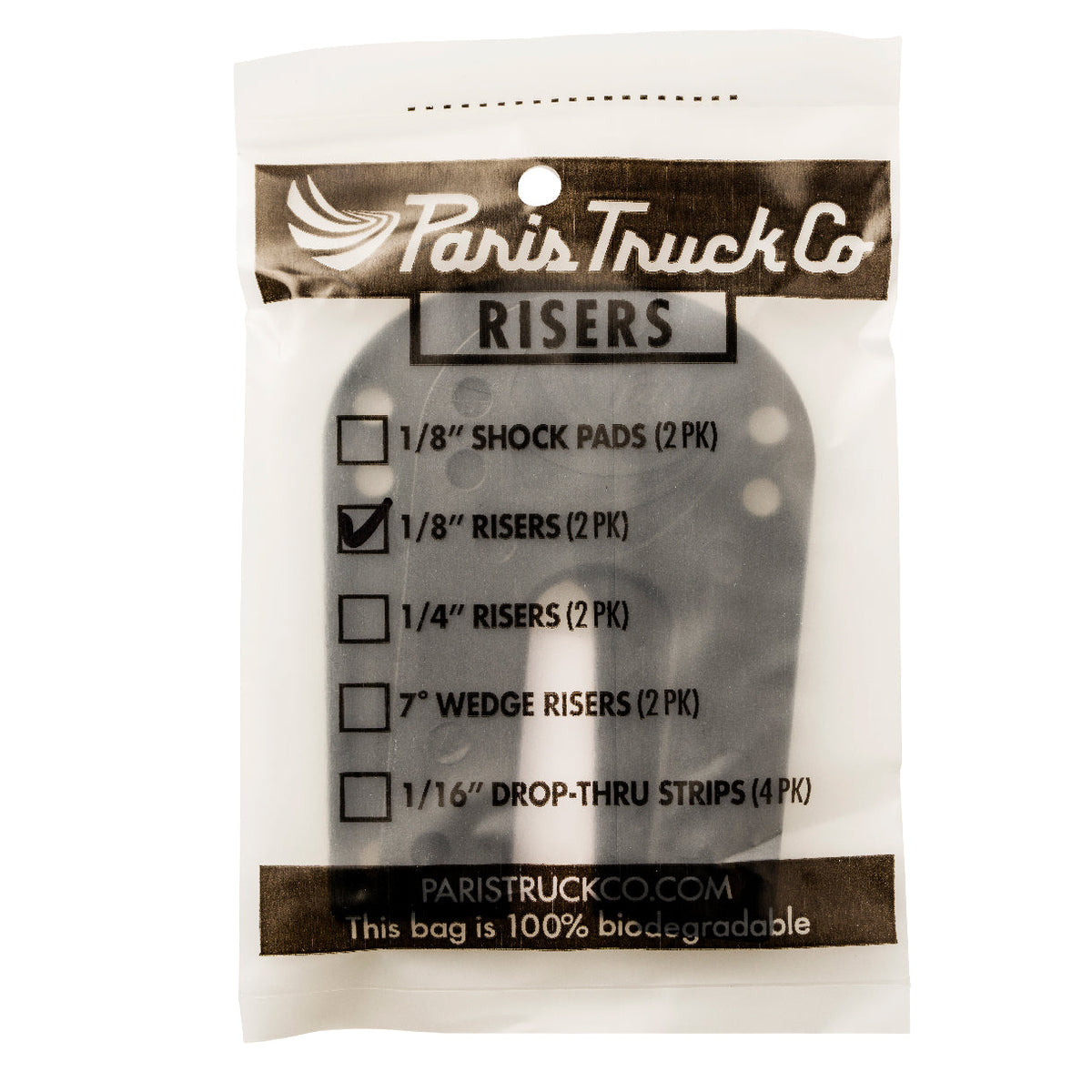 Paris Truck Co. 1/8" Riser Pads