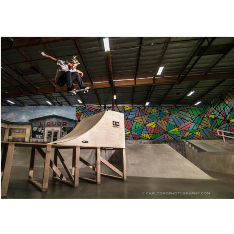 Quarter Pipe Ramp – 4ft Wide