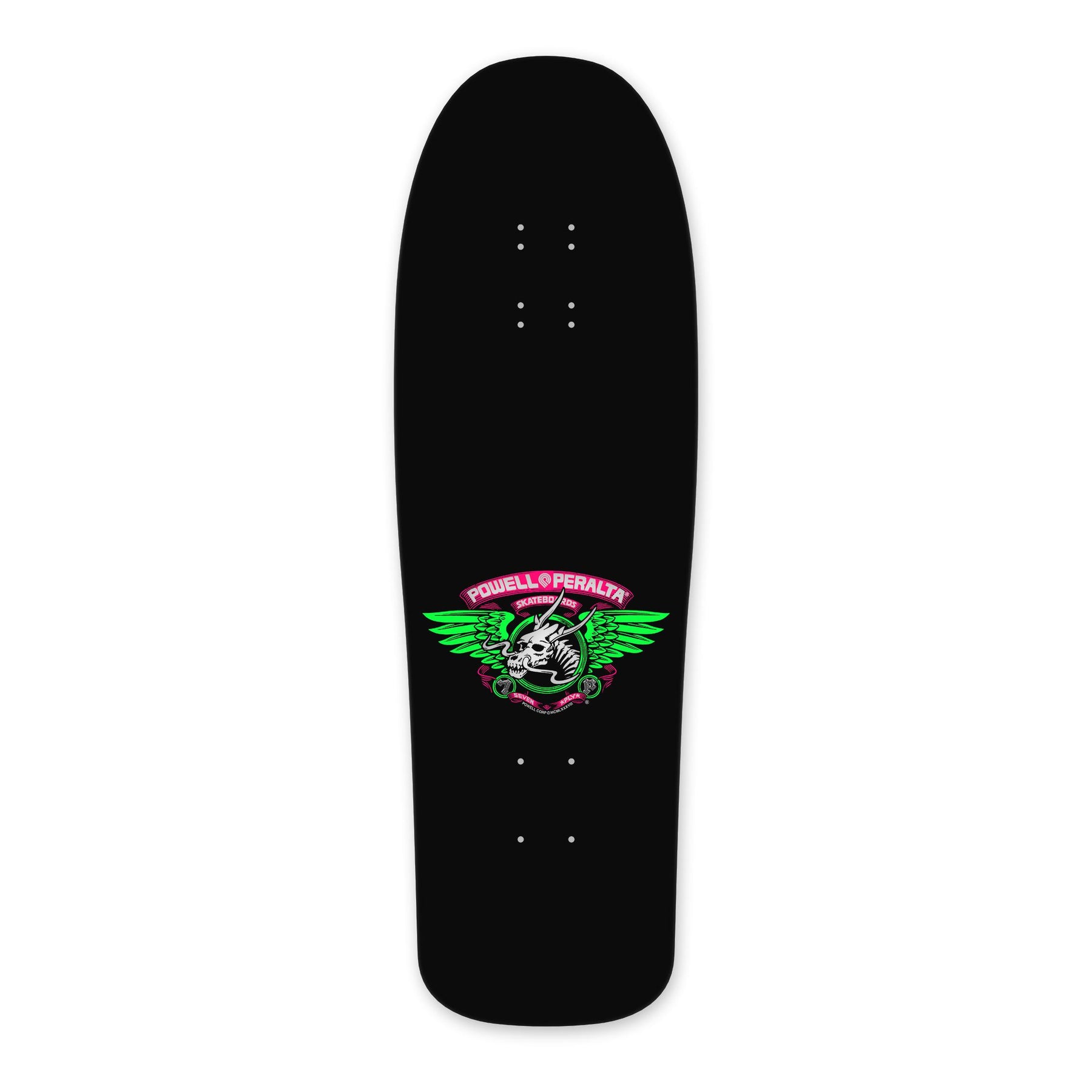 Powell Peralta Steve Caballero Mask Reissue Deck, Blacklight
