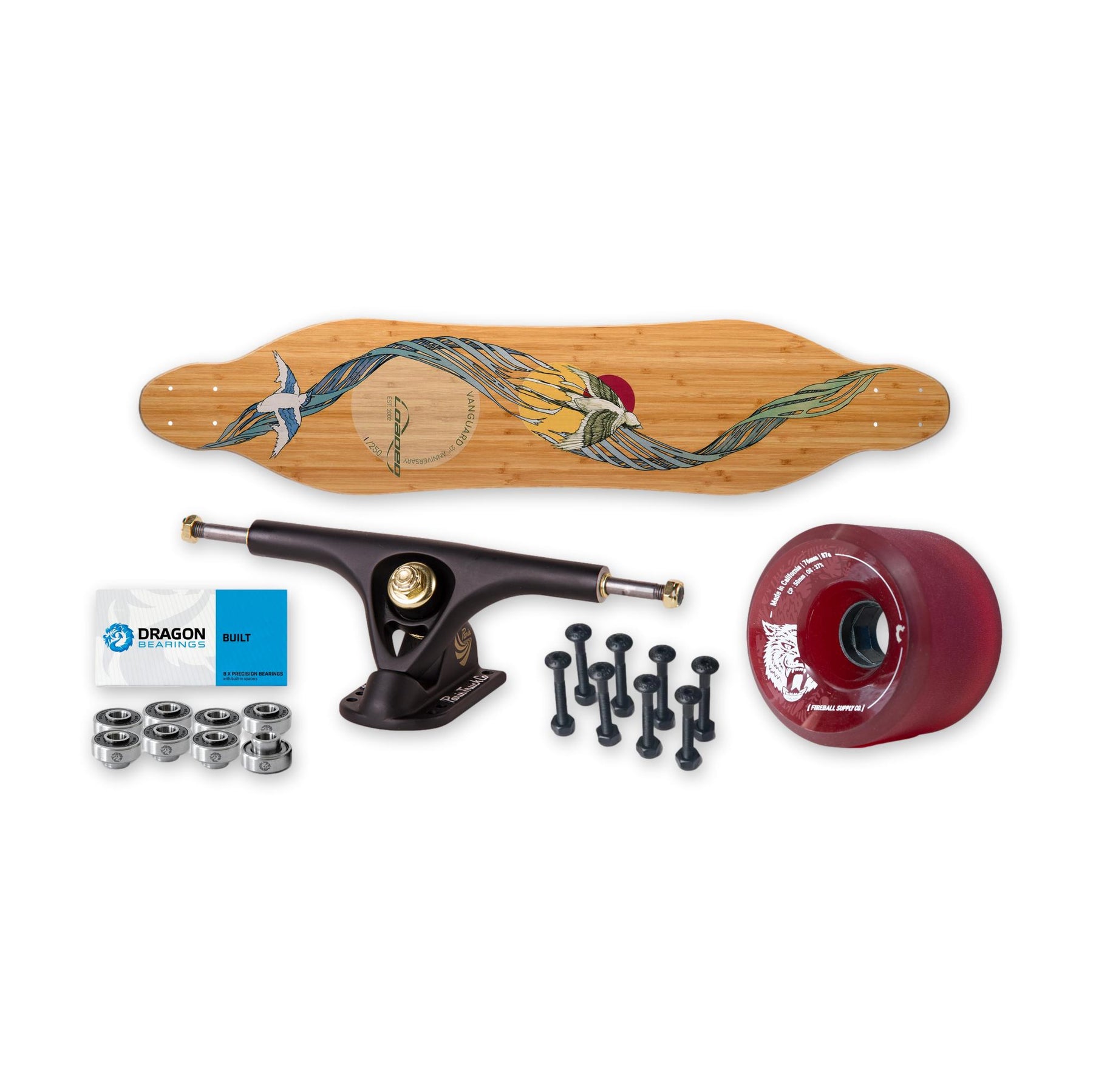 Loaded Vanguard 21 Year Anniversary Limited Edition Longboard Skateboard