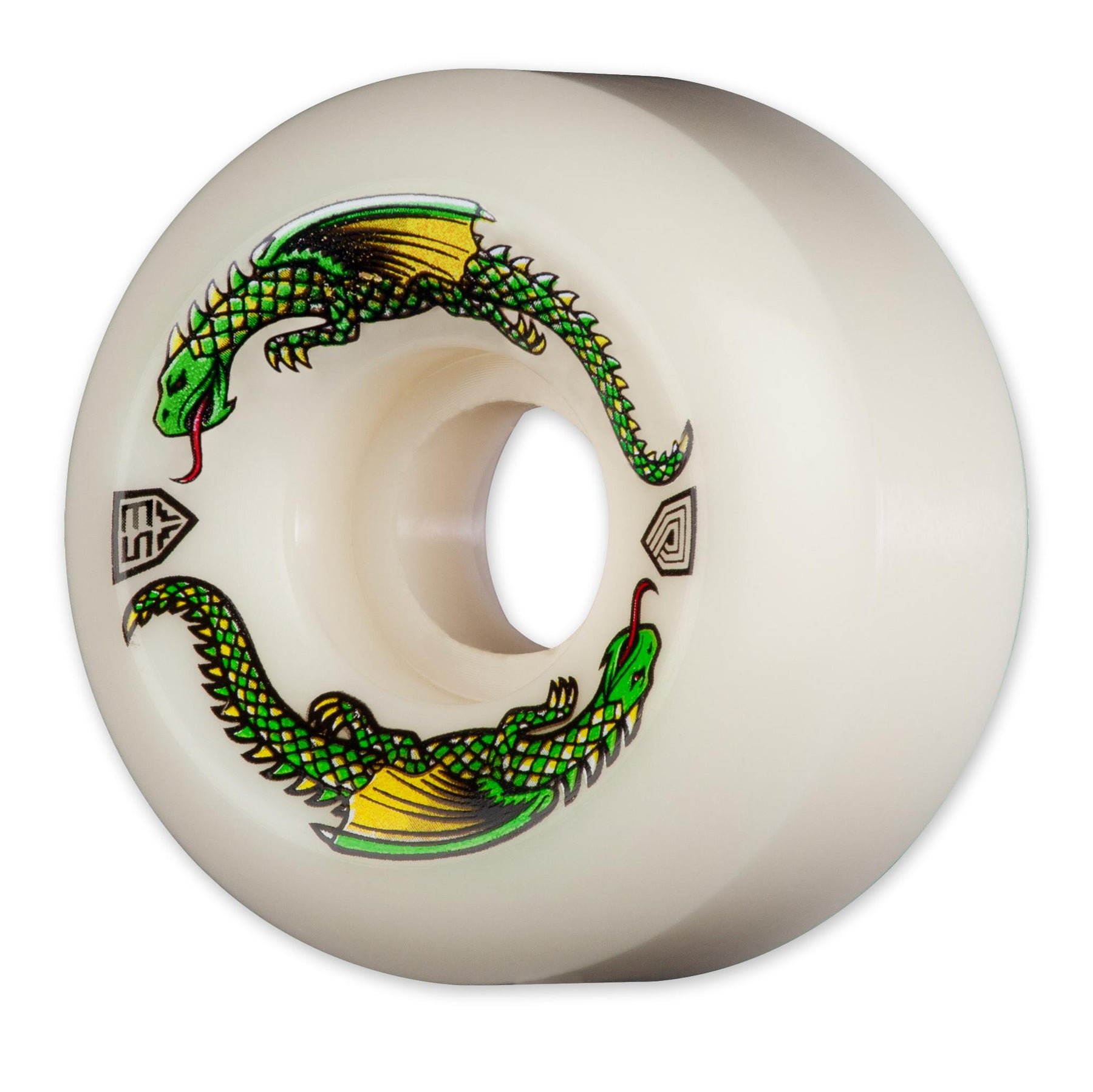 Powell-Peralta Dragon Formula Green Dragon Skateboard Wheels (4 Wheels)