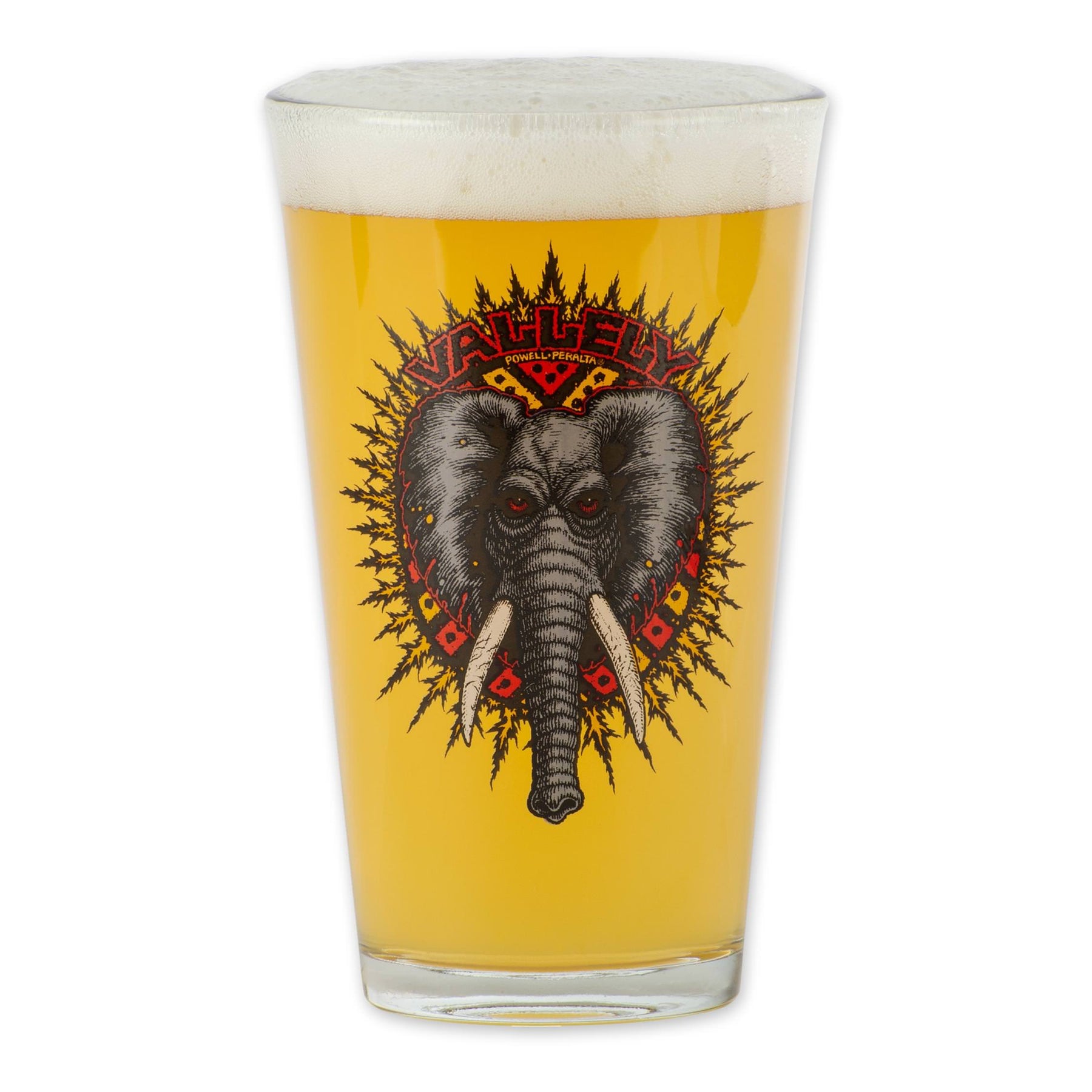 Powell Peralta Mike Vallely Pint Glass