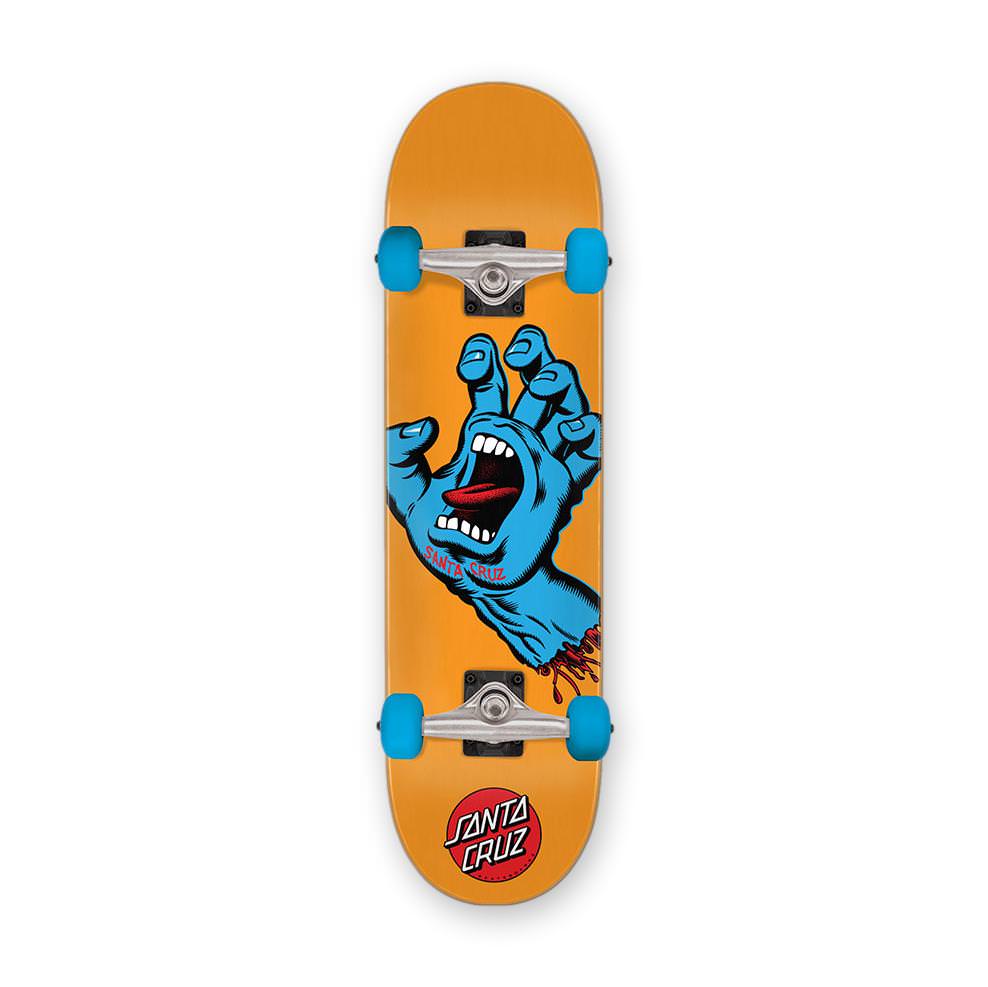 Santa Cruz Screaming Hand Skateboard Complete 7.8"
