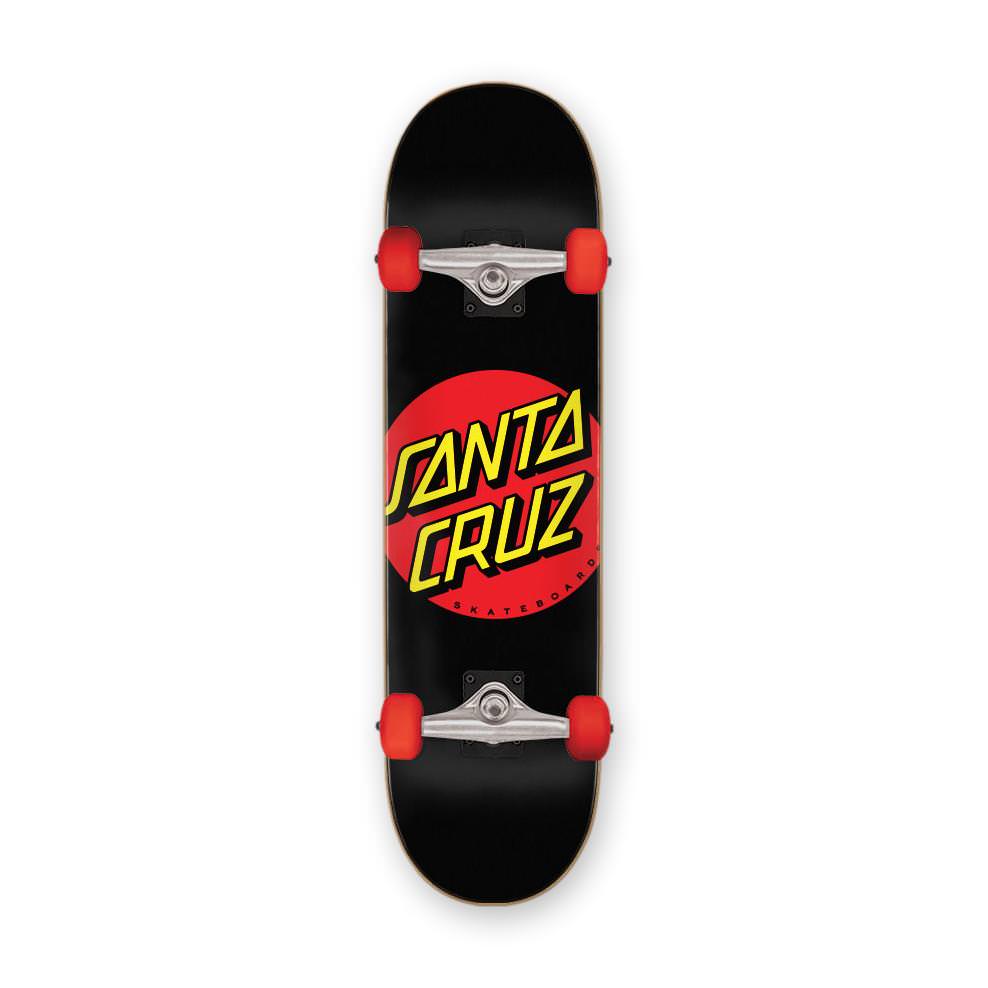 Santa Cruz Classic Dot Super Micro Skateboard Complete 7.25"