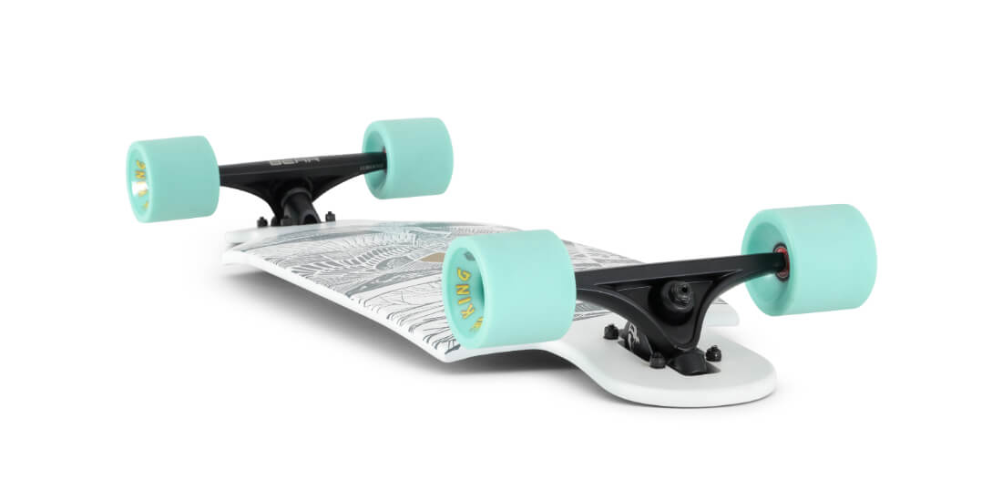 Landyachtz Drop Cat 33 Longboard Skateboard, Seeker Complete