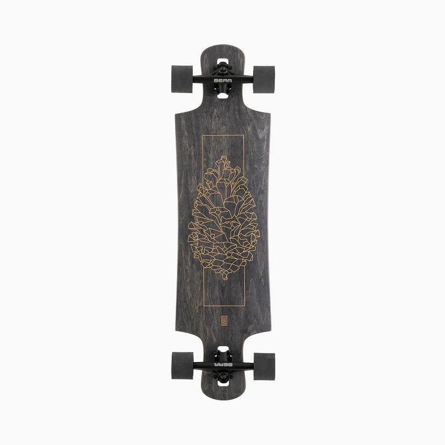 Landyachtz Maple Drop Hammer, Black Pinecone Complete