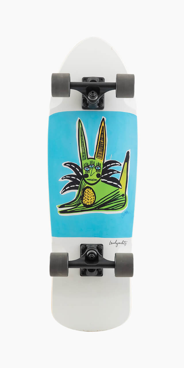 Landyachtz ATV Series Skateboard, Jammer Third Eye Complete