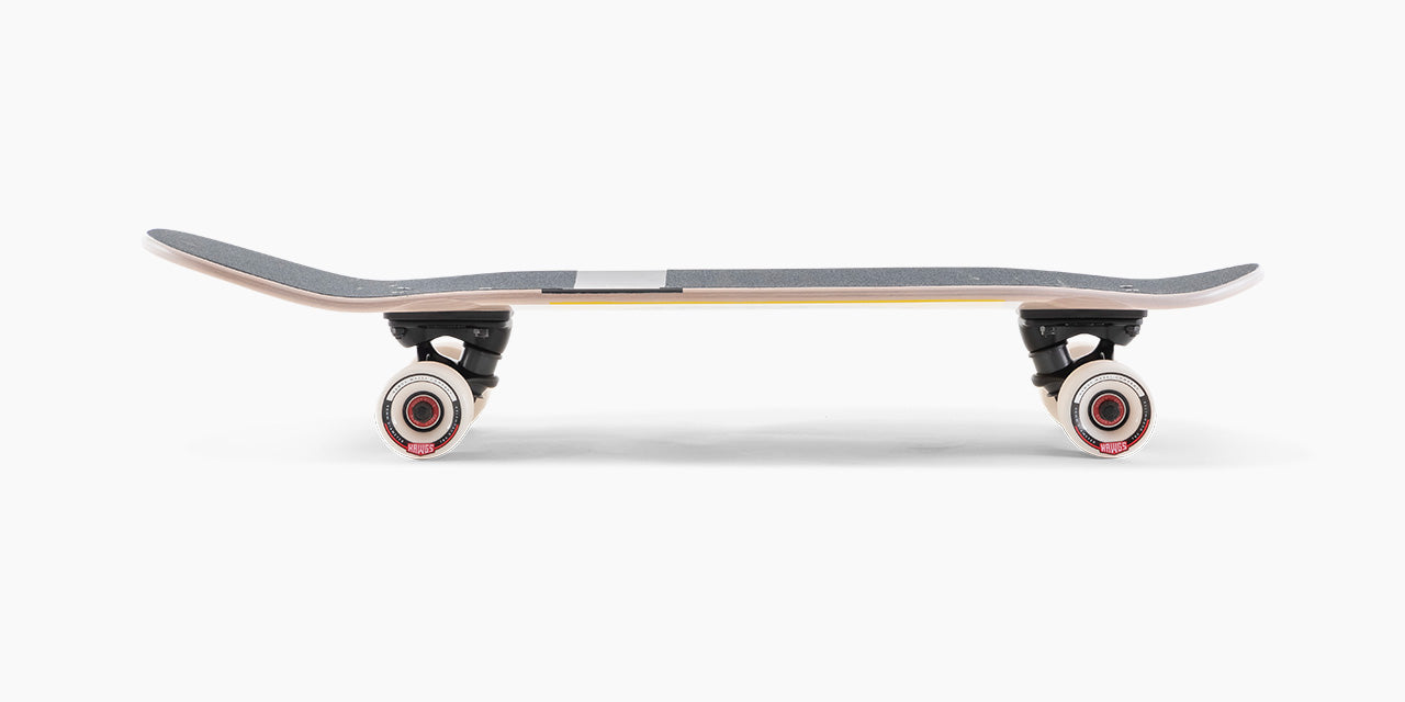 Landyachtz Dinghy 28" Complete, Blunt Wild Cats, White Wheels
