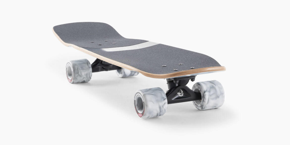 Landyachtz Dinghy Series Skateboard, Shape 9 Chartreuse Complete