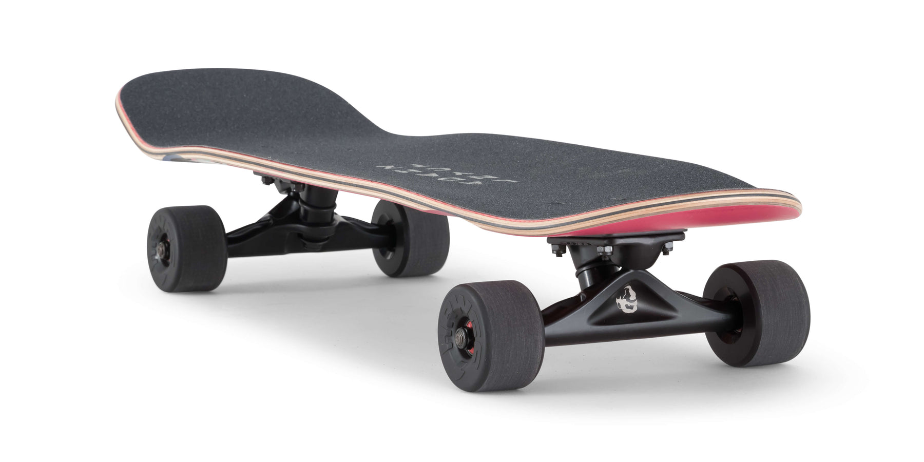 Landyachtz Tugboat Series Longboard Skateboard, Wolf Complete