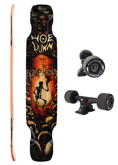 Moonshine Hoedown Dancer Longboard, Deck and Complete