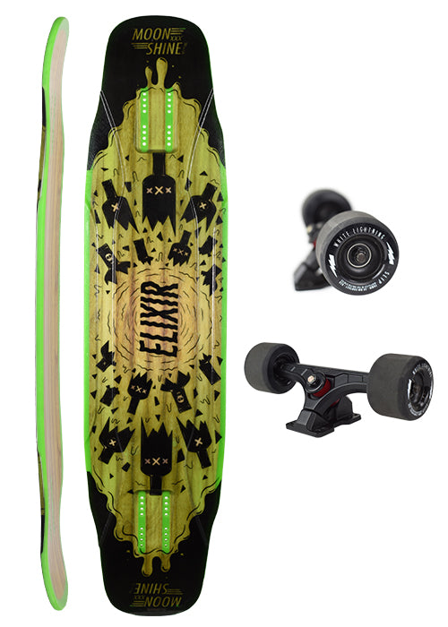 Moonshine Elixir Longboard, Deck and Complete