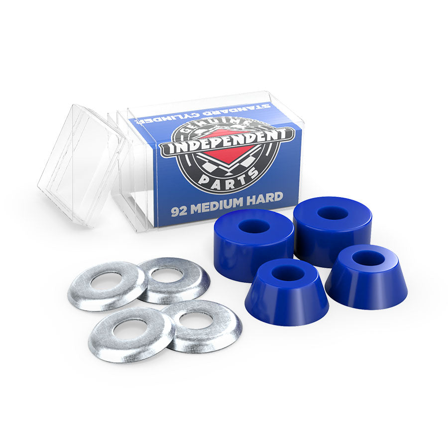 Independent Standard Cylinder Bushings, Blue, 92a