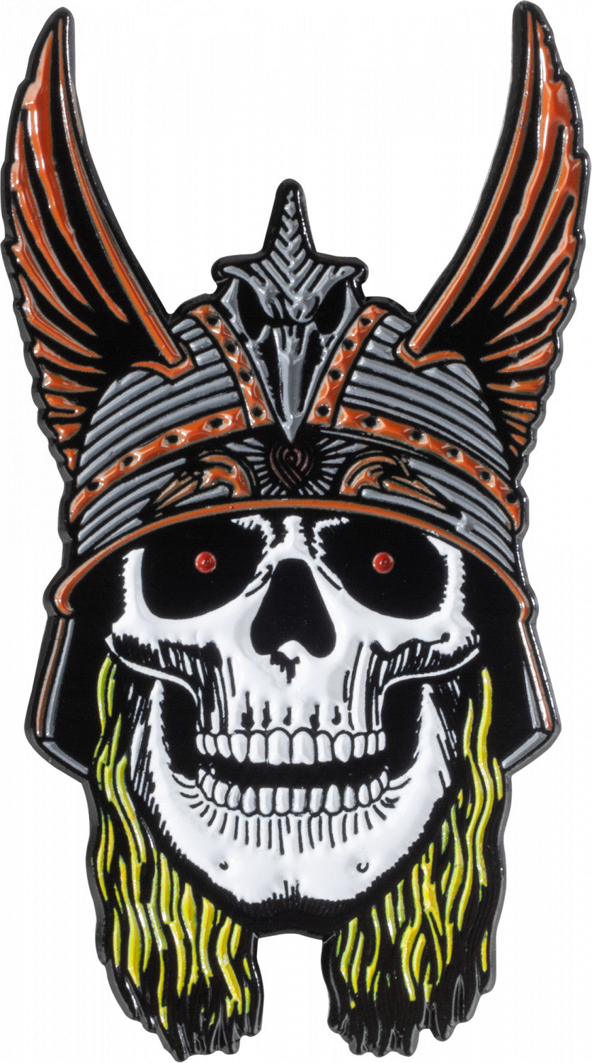 Powell Peralta Andy Anderson Skull Lapel Pin