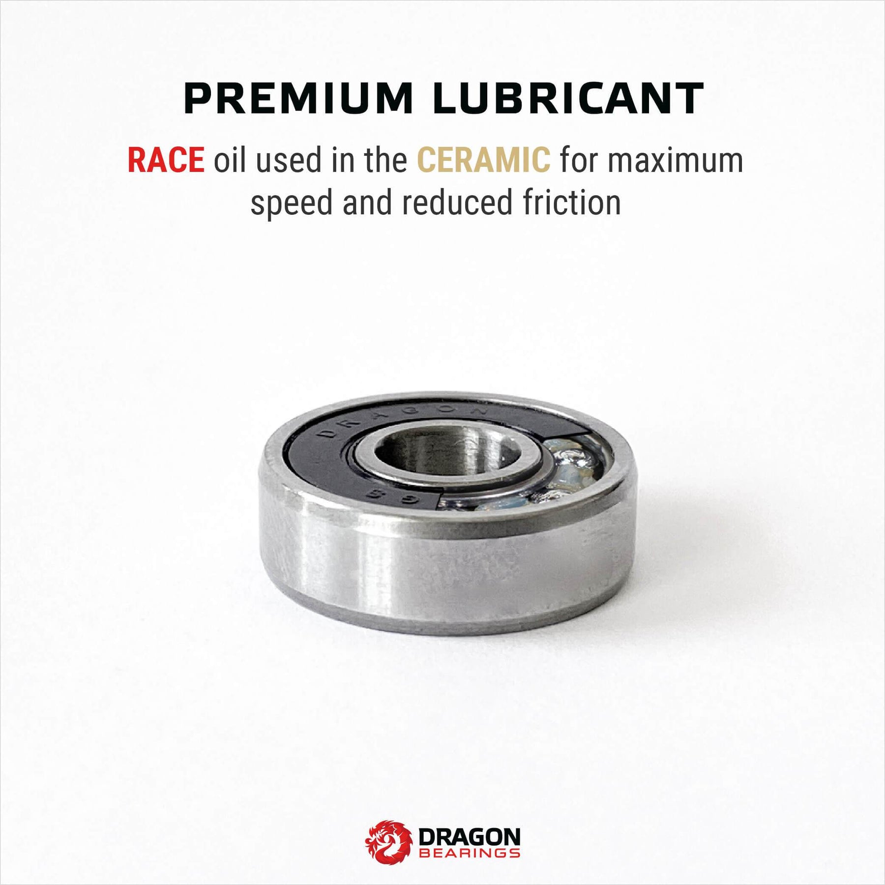 Fireball Dragon CERAMIC Bearings 8 Pack - OPEN BOX