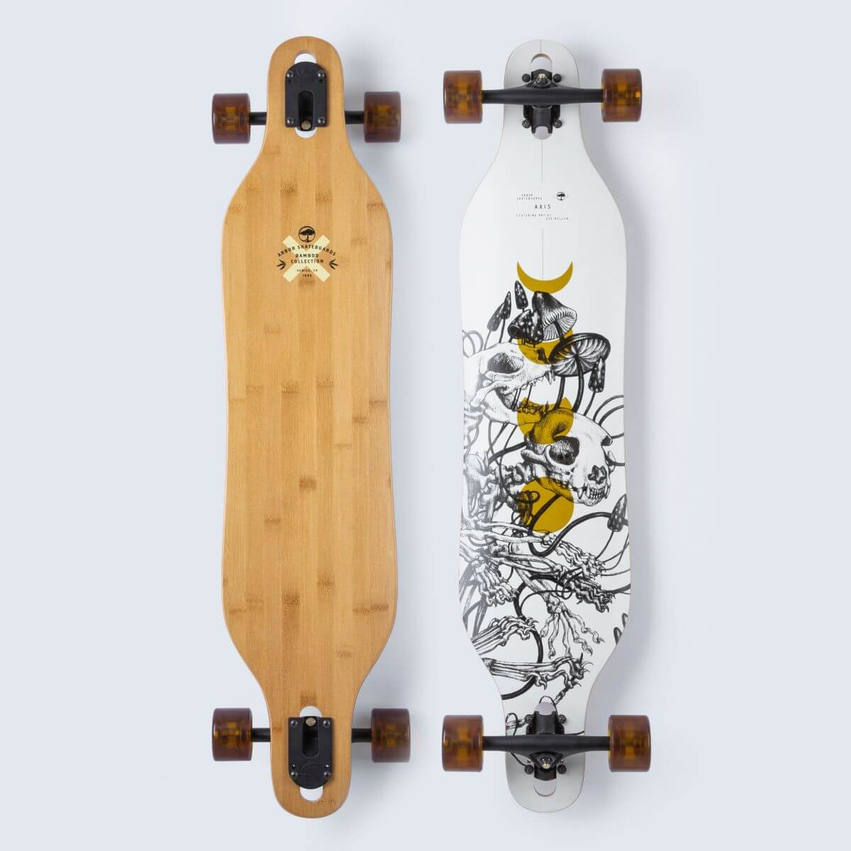 Arbor Axis 40 Bamboo Longboard, Complete