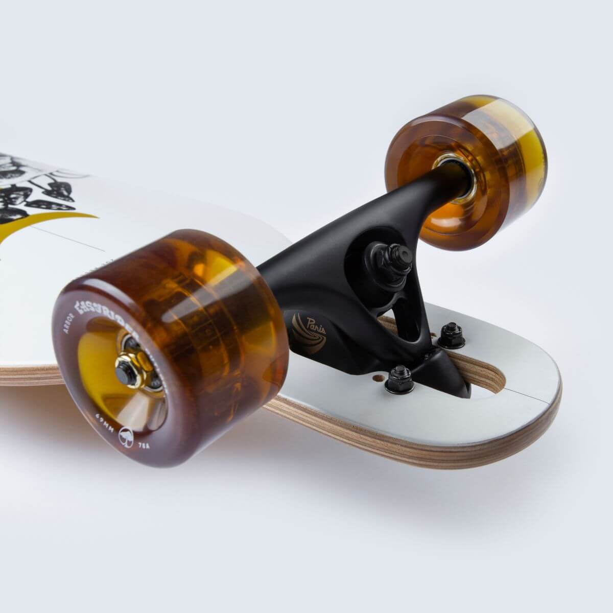 Arbor Axis 40 Bamboo Longboard, Complete