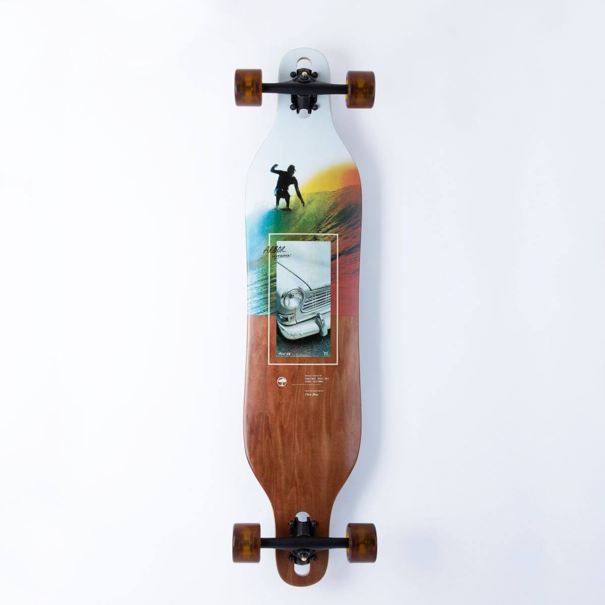 Arbor Axis 40 Photo Series Longboard, Complete