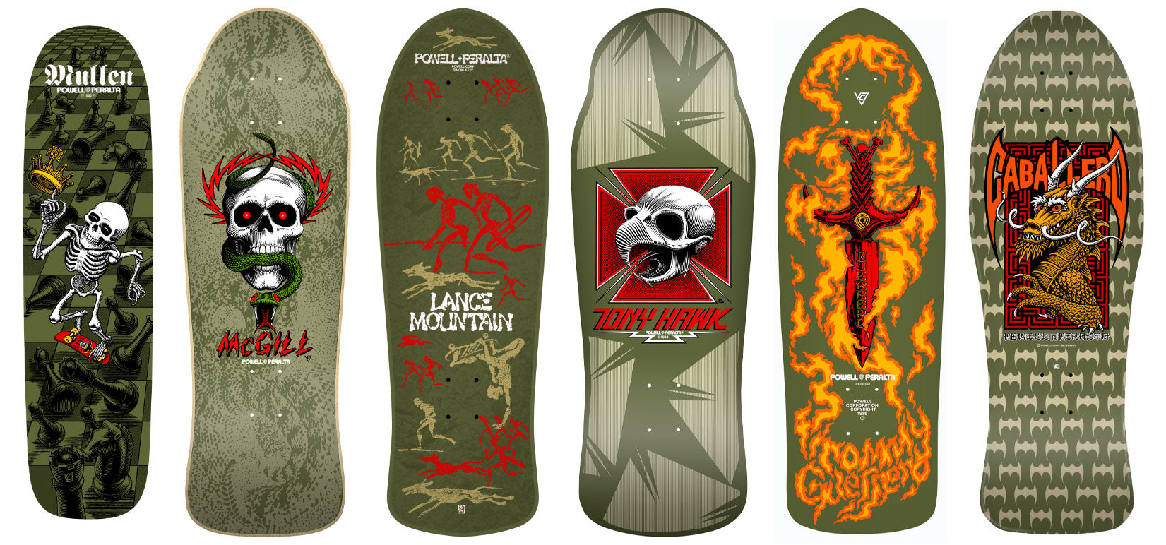 Powell-Peralta Re-Issue Limited Skateboard Decks, Series 13, Mike McGill