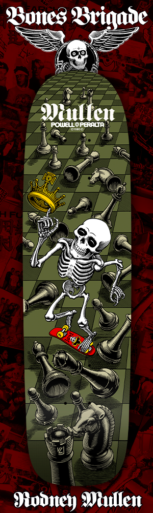 Powell-Peralta Re-Issue Limited Skateboard Decks, Series 13, Rodney Mullen