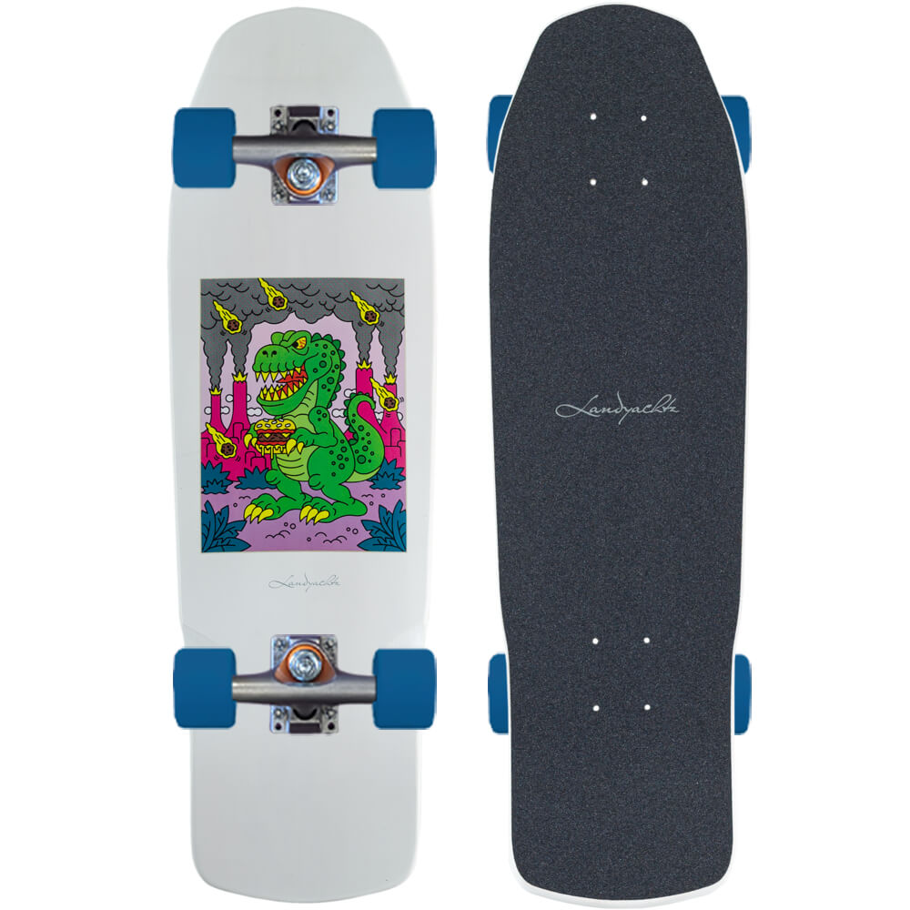 Landyachtz Dinghy Series Skateboard, Burger King Complete (Fireball Build)