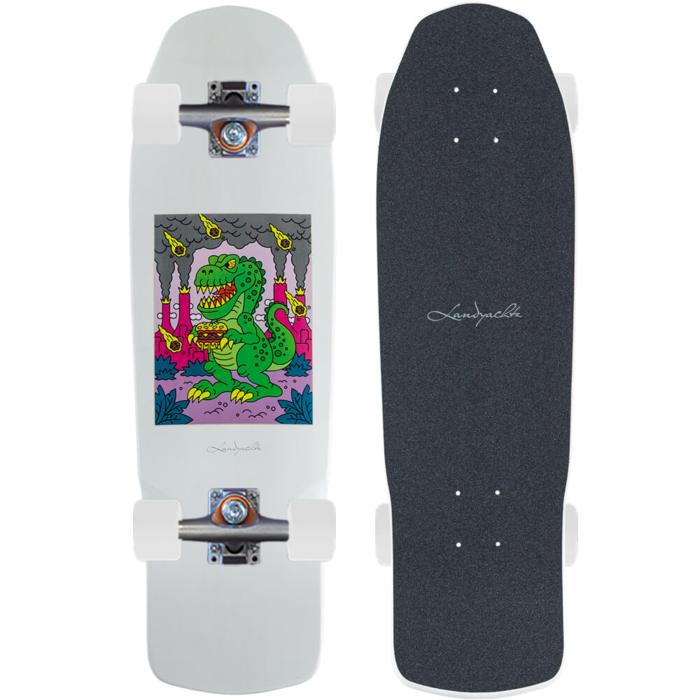 Landyachtz Dinghy Series Skateboard, Burger King Complete (Fireball Build)
