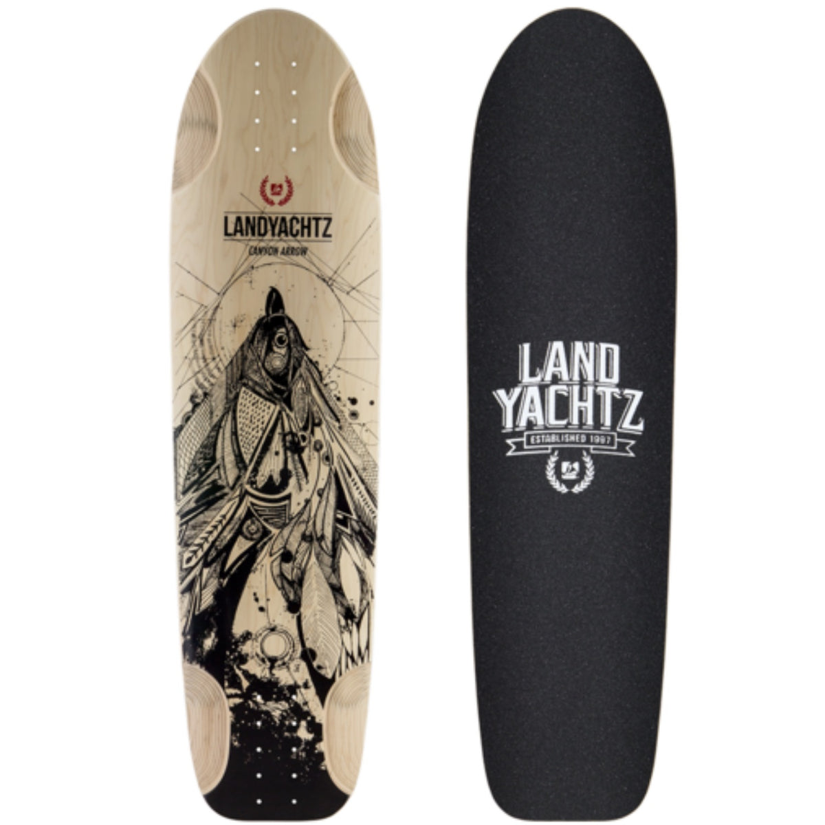 Landyachtz Canyon Arrow Longboard, Deck and Complete