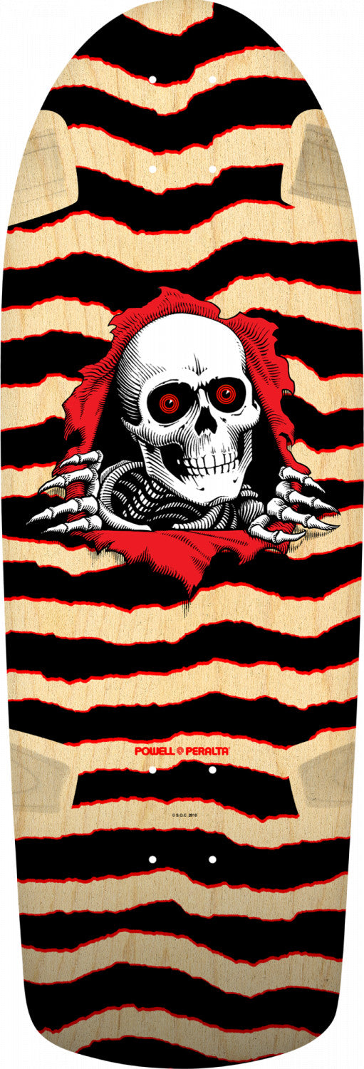 Powell-Peralta OG Ripper Skateboard Deck, Natural, 10.0"