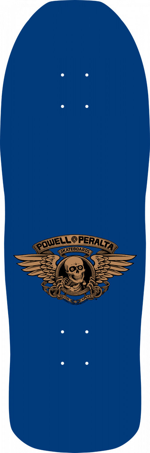 Powell-Peralta Vallely Elephant 06 Fire Skateboard Deck, Navy Blue, Shape 163, 9.85"