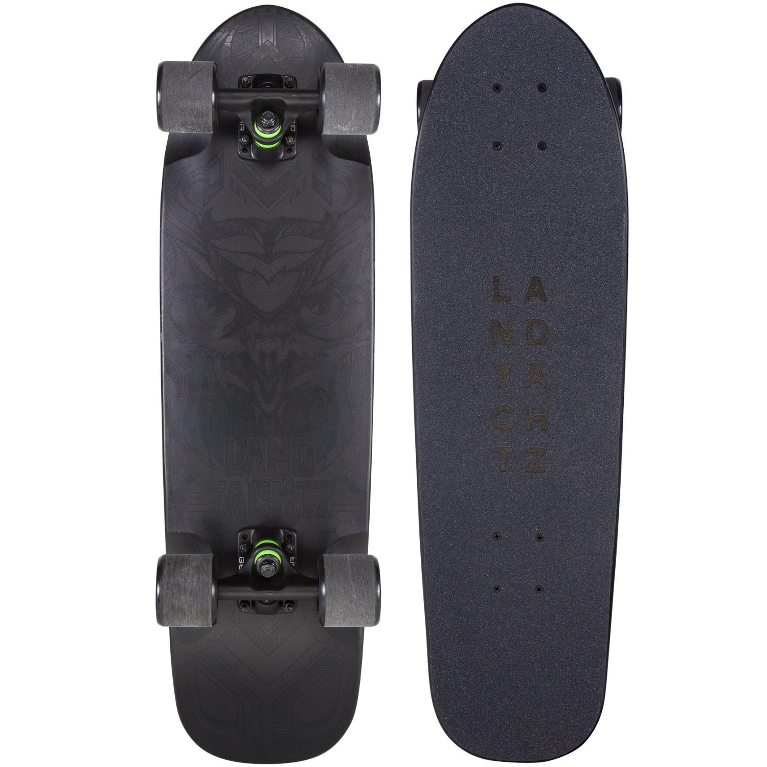Landyachtz Dinghy Series Skateboard, Owl Emboss Complete