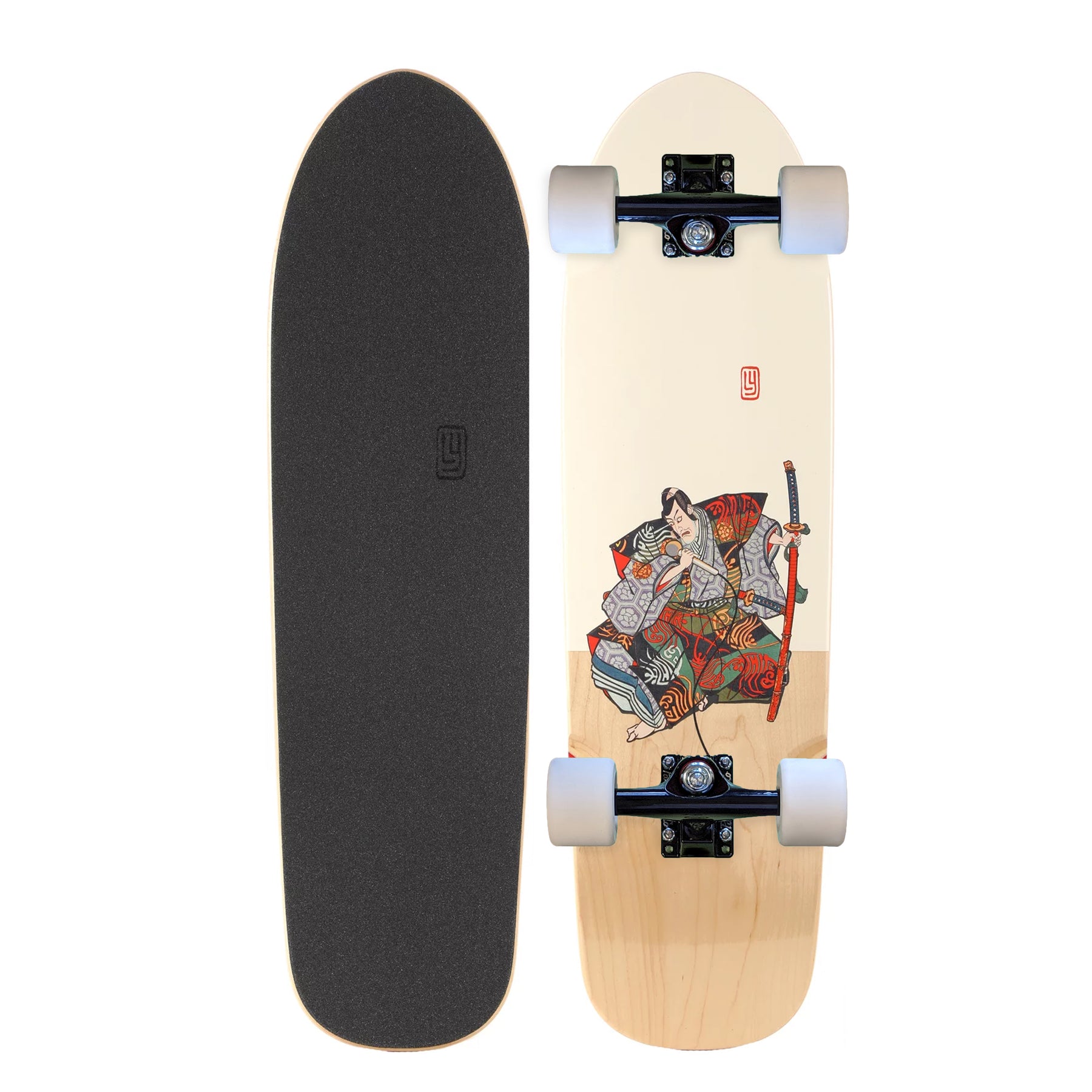 Landyachtz x Fireball x Paris Dinghy Series Skateboard, Karaoke Samurai Complete