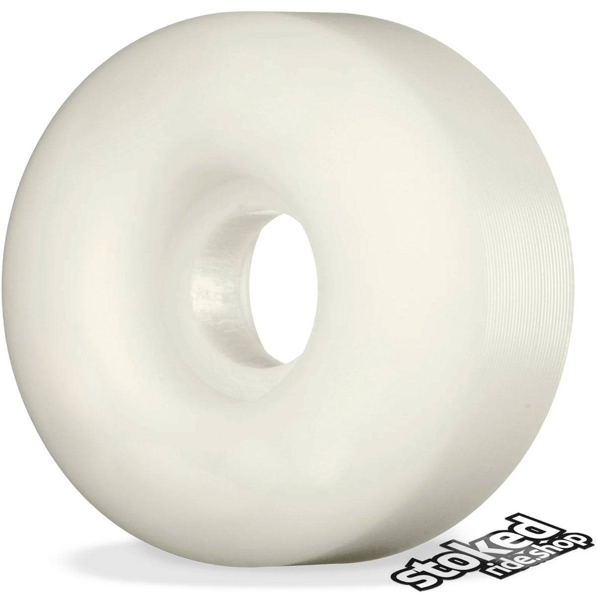 Stoked Ride Shop 54mm 100a Wheel Set, White