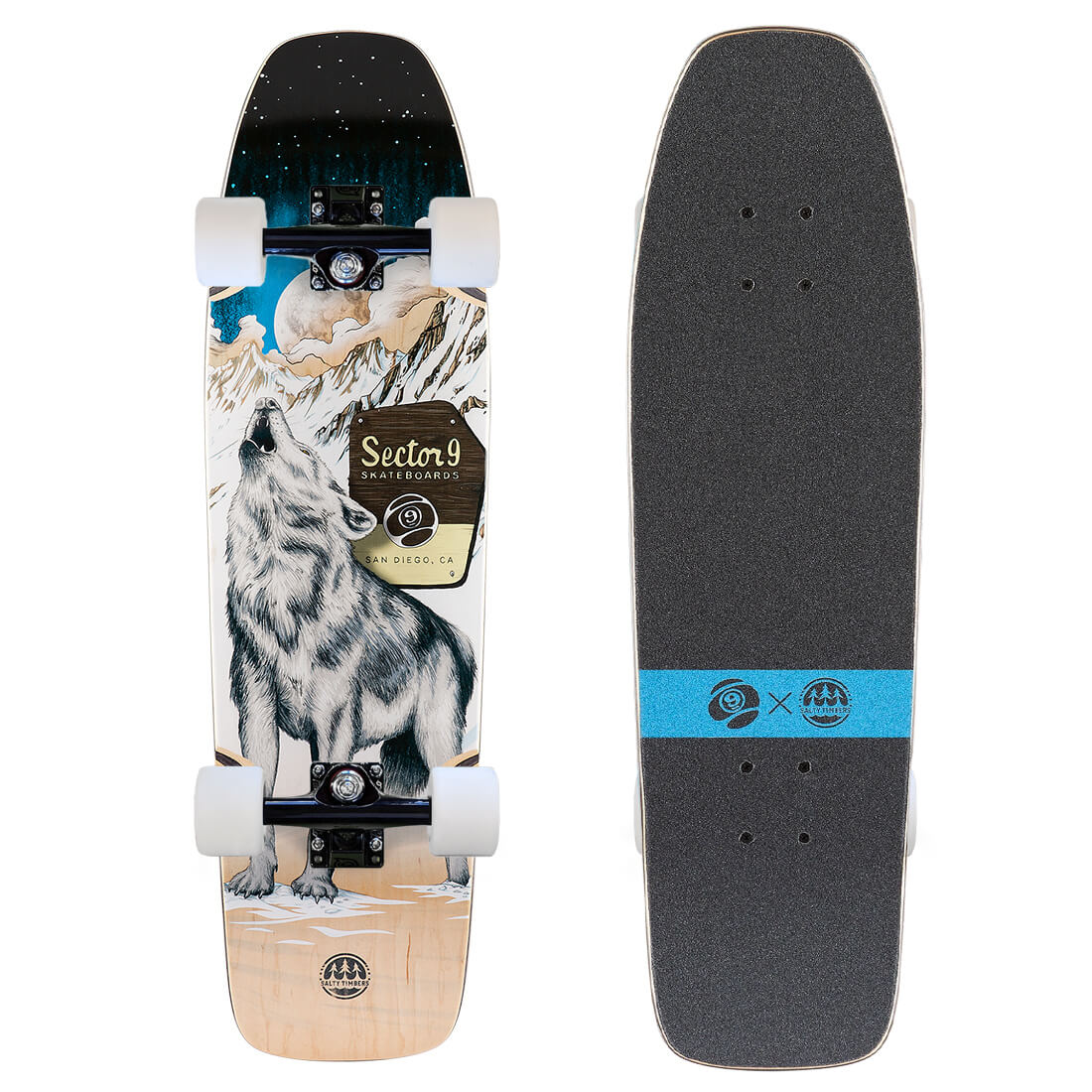 Sector 9 Howl 95 Mini Cruiser Complete