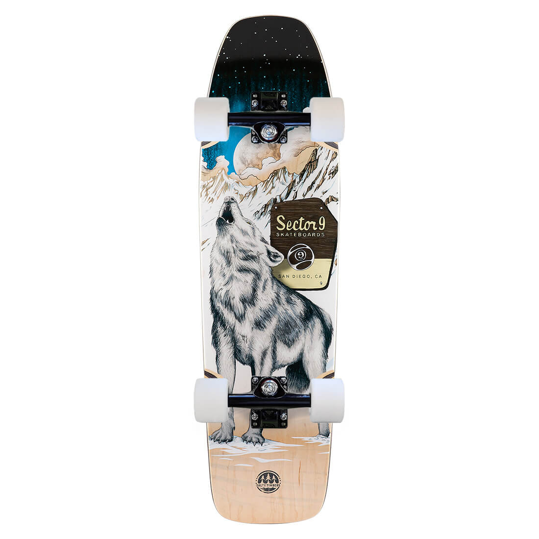 Sector 9 Howl 95 Mini Cruiser Complete