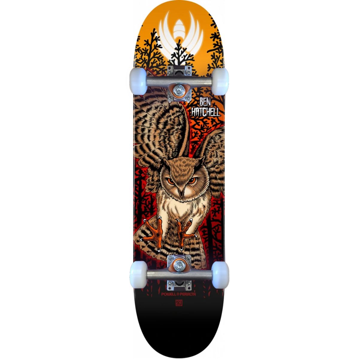 Powell-Peralta Flight Complete, Hatchell Pro Owl 2, Shape 249, 8.5"