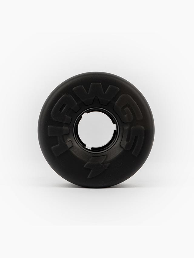 Landyachtz EZ Hawgs Longboard Wheels, Black, 63mm/78a
