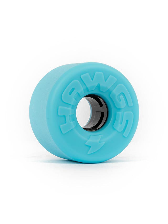 Landyachtz Lil EZ Hawgs Longboard Wheels, Blue, 60mm/78a