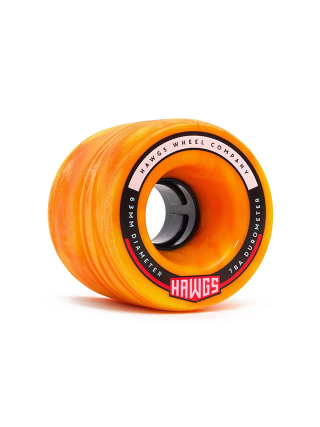 Landyachtz Hawgs Cruiser Skateboard Wheels - 60mm/63mm 78a Chubby & Fatty