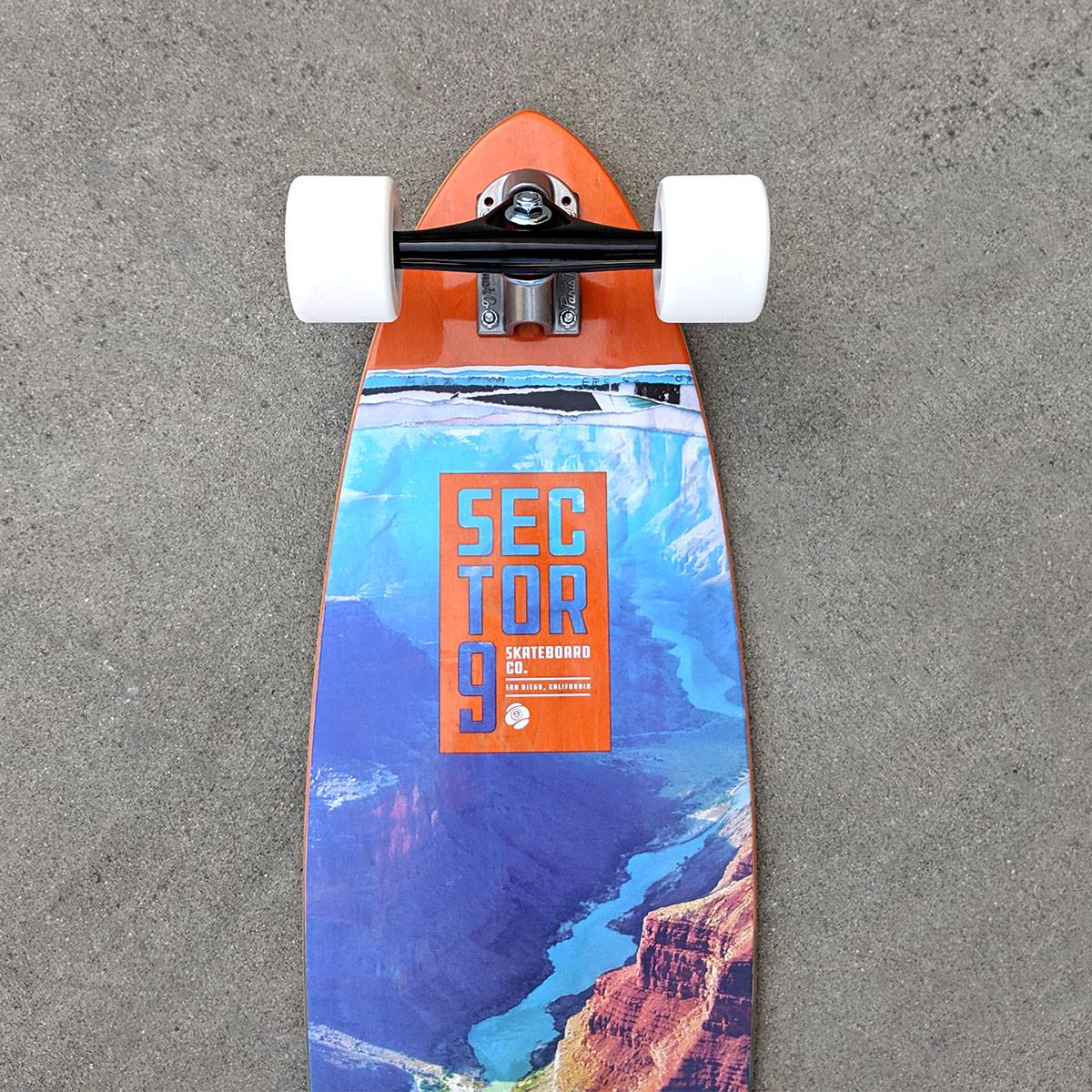 Sector 9 Vista Ledger Longboard Complete