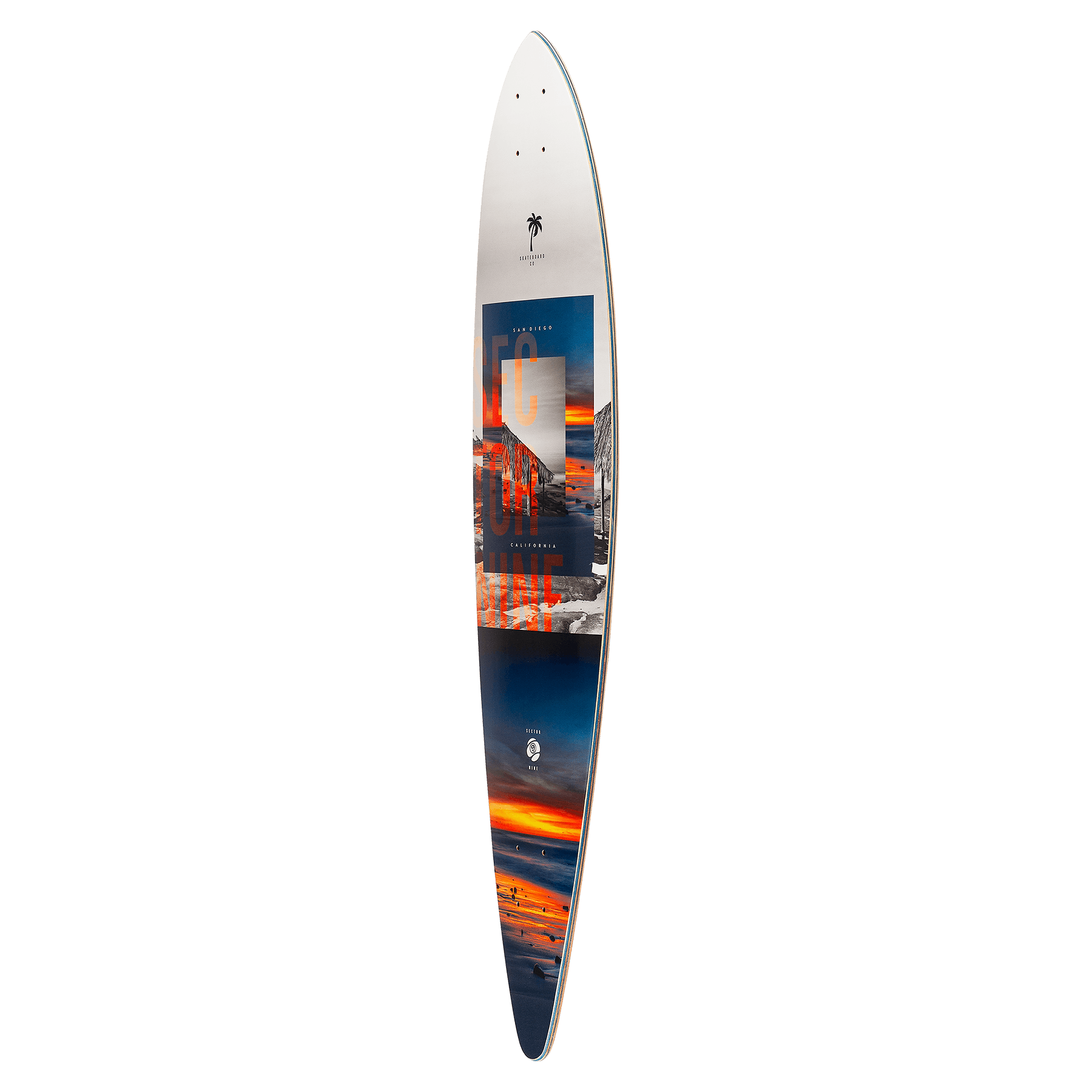 Sector 9 Jewel Merchant Longboard Complete, Paris Jet Black