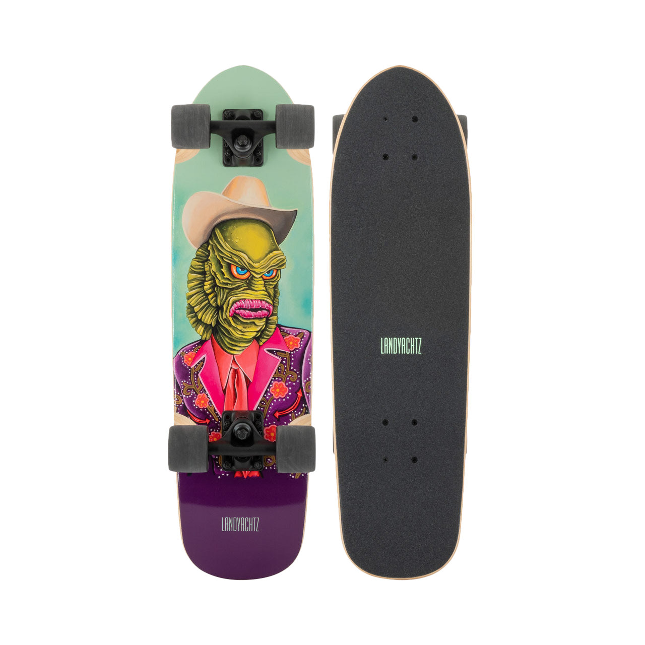 Landyachtz Dinghy Series Skateboard, Creature Complete
